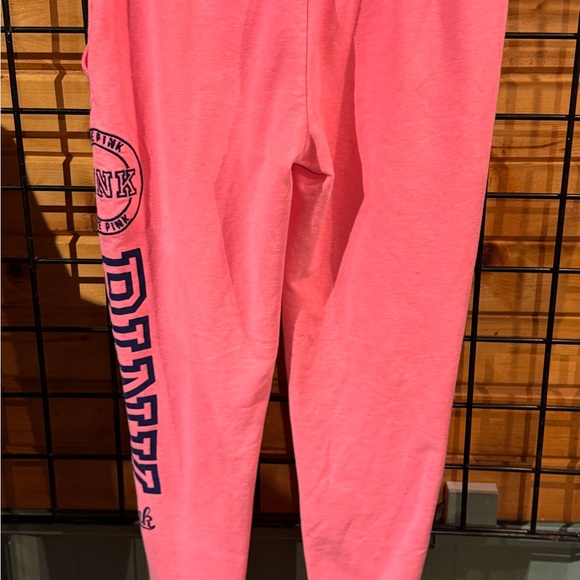 PINK Victoria's Secret Pink sweat pants with blue accents - Picture 2 of 3